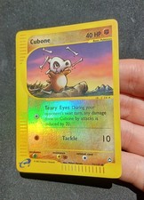 Pokemon ENG CUBONE Reverse Holo Aquapolis 72/147 No Rocket Skyridge Expedition on eBay