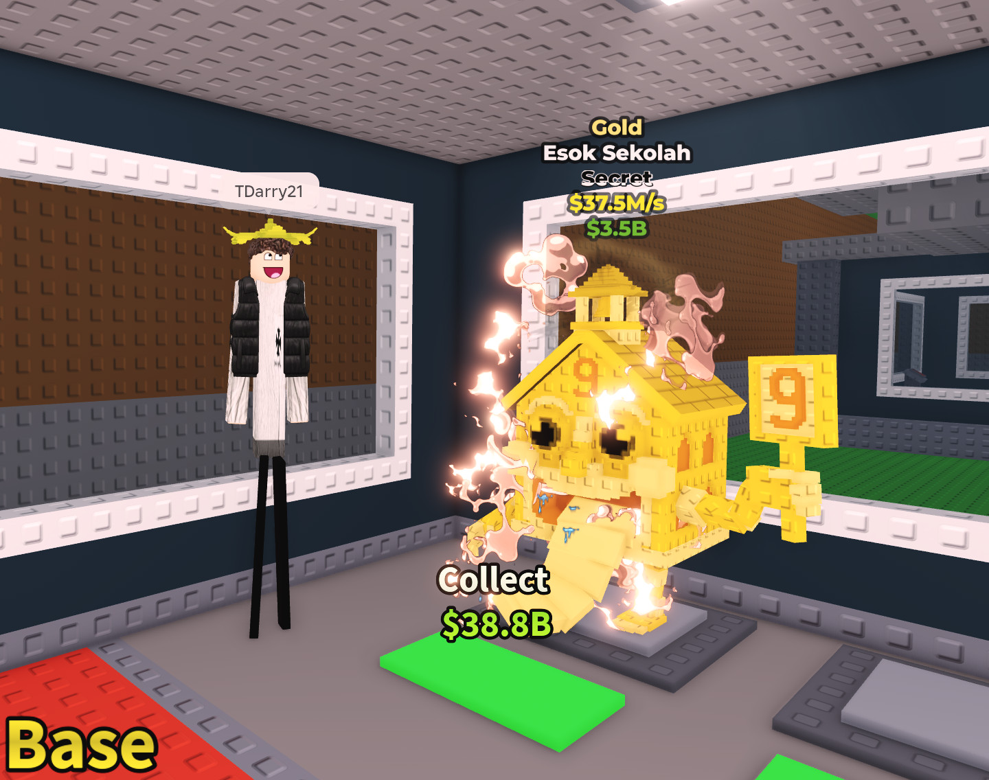 Roblox Steal a Brainrot 🌟Gold🌟Esok Sekolah 37.5mil/s FAST DELIVERY🚀
