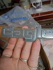 Amc 1980-1988 Eagle Chrome Emblem Badge Insignia 1803340-1-1 Amc 1980-1988 Eagle Chrome Emblem Badge Insignia 1803340-1-1