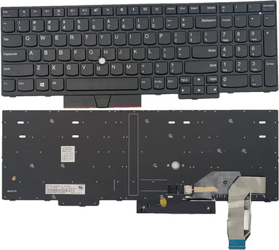 Laptop Replacement US Layout Keyboard for Lenovo Thinkpad E580 E585 E590 L580 P5