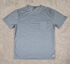 Vuori Shirt Mens XL Linear Tech Tee Pocket Soft Performance Stretch Athleisure