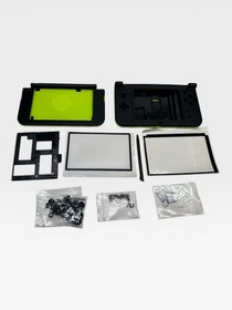 NEW Nintendo 3DS GREEN LL XL Full Set Housing Shell Cover Case + FREE GIFT