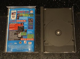 NHL '94 Sega CD 1993 EA Sports Box & Manual Only Cracked Hinges