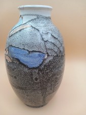 Große Vase Studiokeramik Bodenvase Vase Keramik Keramikvase signiert  