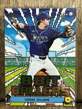 2026 Topps Series 1 Celebration Carson Williams 8-Bit Ballers #8B-23 RC Rays