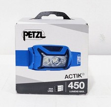 Petzl ACTIK 450 Lumens LED Headlamp with Red Lighting  - Blue