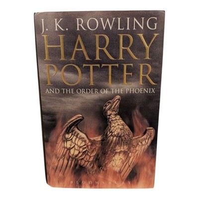 Harry Potter Order of the Phoenix 1st Edition Hardback Adult Cover Collectible