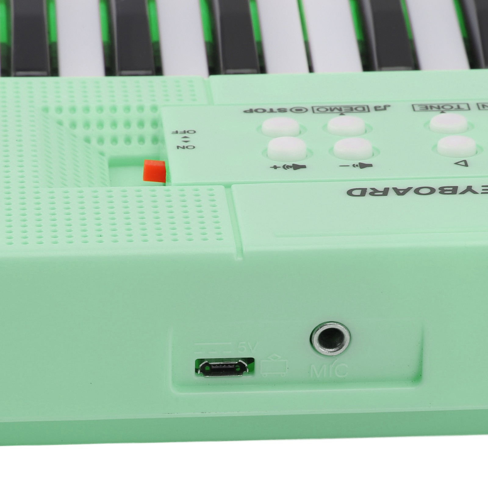 Tastiera Pianoforte Elettronica 54 Tasti Verde con Microfono Cablato Supporto Recordi SG foto 6