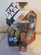 Star Wars 30th Anniversary Yoda SEALED COLLECTORS COIN LEGENDS SAGA COMPLETE...