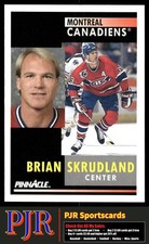 Brian Skrudland 1991-92 Pinnacle #160 Montreal Canadiens