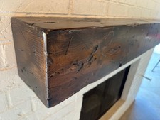 72 Floating Mantel, Distressed Mantel, Handma...