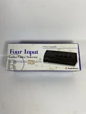 RadioShack Four Input Audio/Video Selector Model Number 15-1966 NIB