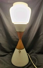 Svend Aage Holm Sorensen DIABOLO TABLE LAMP Vintage c.1958 Rare Colour WORKING