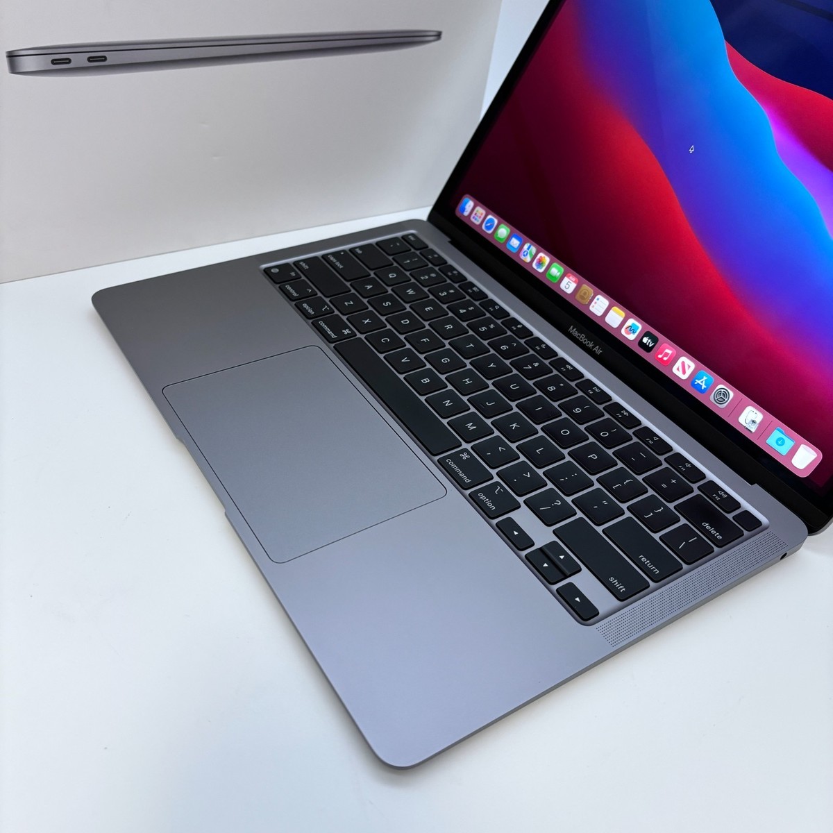 【美品】MacBook Air 2020_M1/8GB/512GB_SPG Amazon.com: Apple 2020 MacBook Air with Apple M1 Chip, 13-inch