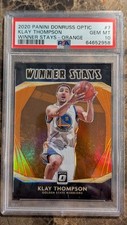 2020 Panini Donruss Optic Winner Stays Klay Thompson #7 PSA 10