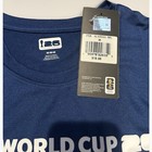 FIFA World Cup 2026 Shirt Mens Blue Soccer Football Sleeveless Tank Top M — photo 2