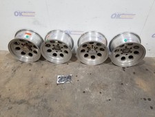 94 1994 TOYOTA PRADO J78 RHD 16 INCH 6X5.5 MICKEY THOMPSON WHEEL SET SILVER