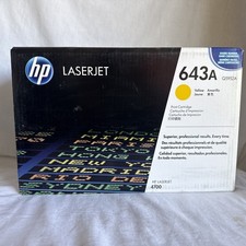 HP 643A Q5952A Yellow Toner Print Cartridge for Laserjet 4700 OEM