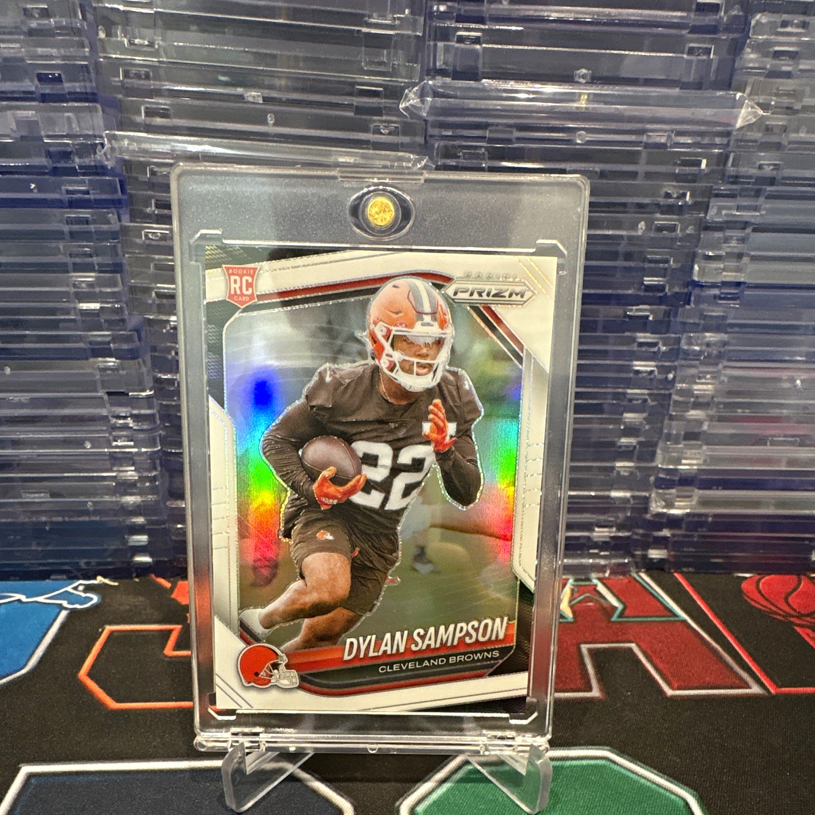 Panini 2025 Prizm Dylan Sampson RC Rookie Prizm #365 Browns /35