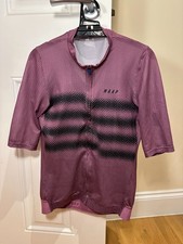 MAAP Blurred Out Ultralight Pro Jersey Plum Short Sleeve Size S