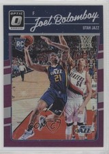 2016-17 Panini Donruss Optic Purple Prizm Joel Bolomboy #191 0b3