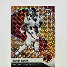 2021 Panini Mosaic - Rookies Frank Darby #389 Mosaic Reactive Orange Prizm (RC)