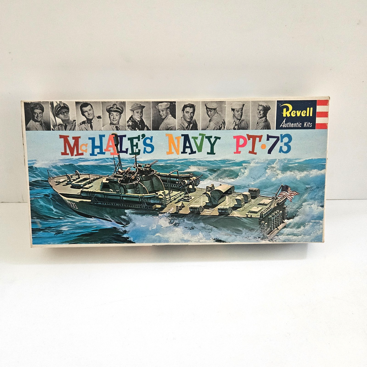 1/72 REVELL MCHALE'S NAVY PT-73 #H-323:200 NEW VINTAGE MODEL KIT