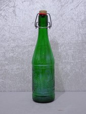 Steinbiere Rauchenfels Glas Präge Bierflasch...