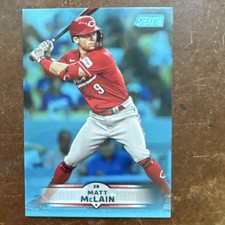 Topps Stadium Club 2025 Matt McLain #39 Light Blue Parallel Reds