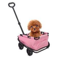 Cocoarm 4 Wheels Folding Pet Stroller Shopping Cart for Small Cats Dogs Up to...