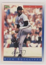 1992 Classic Update Blue/Red Travel Edition Rick Sutcliffe #T54 0q3