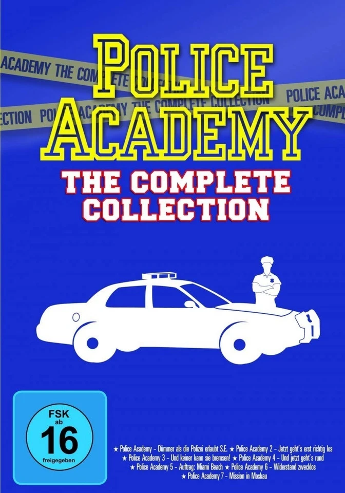 Police Academy - Complete Collection 7 DVDs NEU OVP