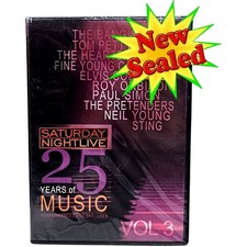 SNL 25 Years of Music Vol 3 DVD Tom Petty Paul Simon Neil Young New Sealed 2003