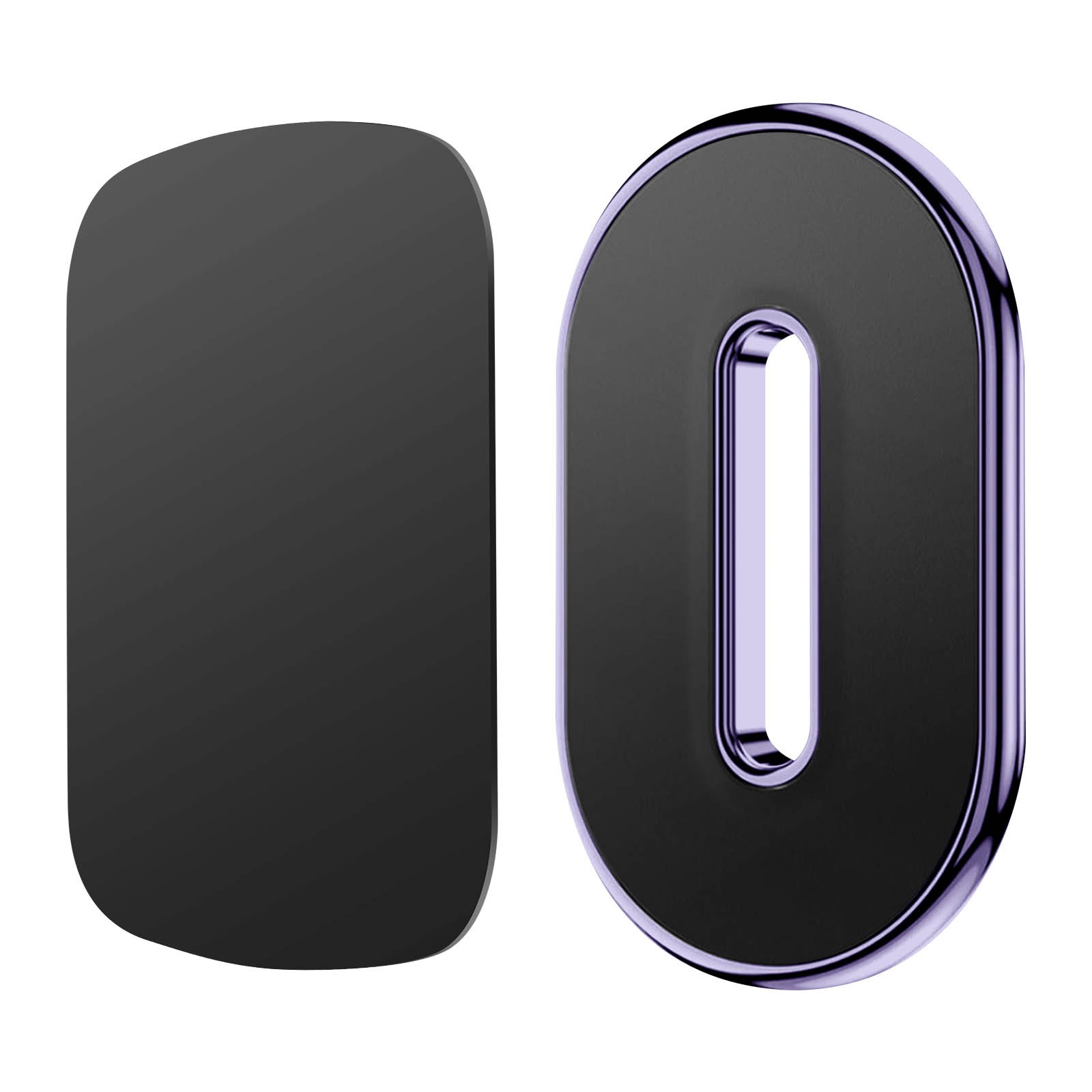 Support voiture smartphone magnétique universel et fixation adhésive tableau de bord compact