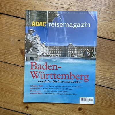 ADAC Reisemagazin Nr. 122   Baden-Württemberg: Länder der Dichter und Lenker