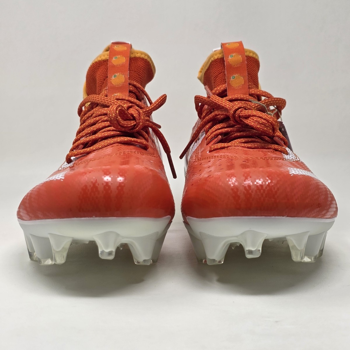 adidas Adizero Impact MID Football Cleats Orange White 