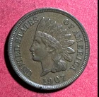 1907 US Indian Head Cent! XF! SHARP! Old US Coin!