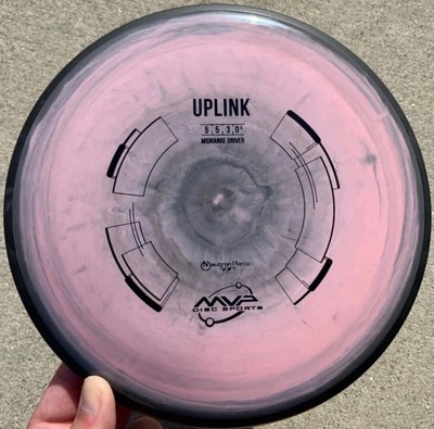 Axiom MVP Neutron Soft Uplink RARE Swirly Natural Beauty TransColor Disc Golf