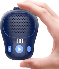 Wearable Bluetooth Speaker, Clip-on Wireless Portable Speakers, IP56 Waterproof