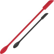 Mini Spatula Silicone Spatula Set - 2pcs Small Makeup Scrapers for