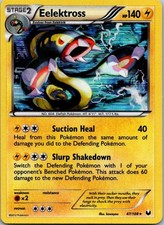 Eelektross 47/108 Holo Rare Dark Explorers Pokemon Near Mint