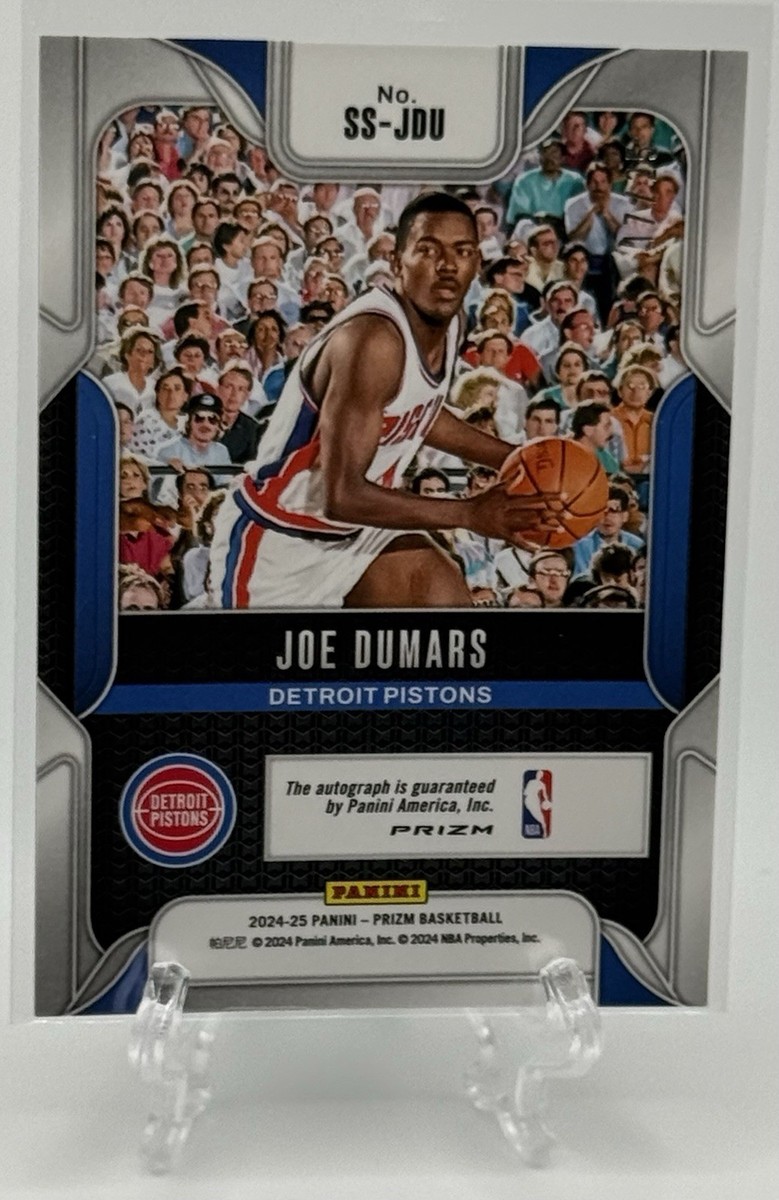 Joe Dumars 2024-25 Panini Prizm Sensational Sigs Mojo Prizm Auto 