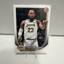 2025-26 Bowman Base LeBron James Los Angeles Lakers #121