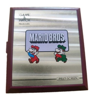 Mario Bros, Junk Nintendo Game Watch Selten Rare 1983 Sammlerstück 