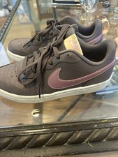 Nike Court Borough Low 2 GS 4Y Unisex Violet Ore/ Pink Glaze Sneakers Leather