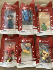 Lot Of 6 Tonies Audio Characters Music Adventure Learning No Doubles 63la