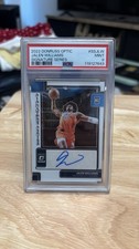 2022 Donruss Optic Jalen Williams Signature Rookie Auto PSA 9 MINT Autograph SSP