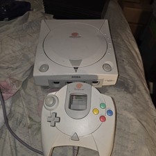 SEGA Dreamcast Launch Edition Home Console - White HKT-3020 COMPLETE WORKING 