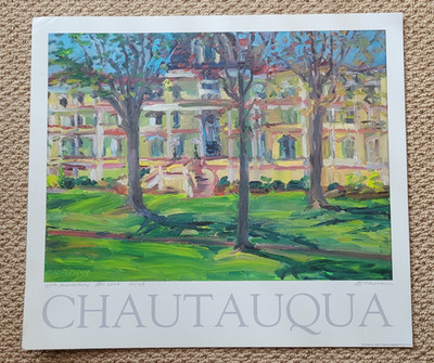 Chautauqua Institution 125th Anniversary Print by Al Newman 2006 #003/125 MINT