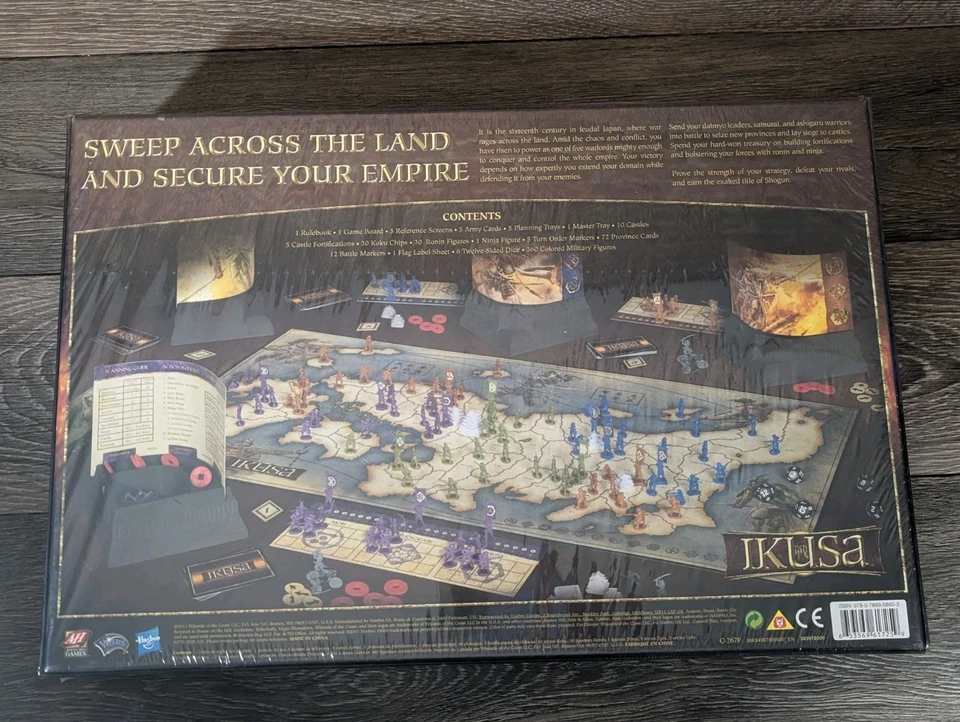 NEW Ikusa Formerly Known As Samurai Swords & Shogun Hasbro Sealed Board Game - Image 2 of 4